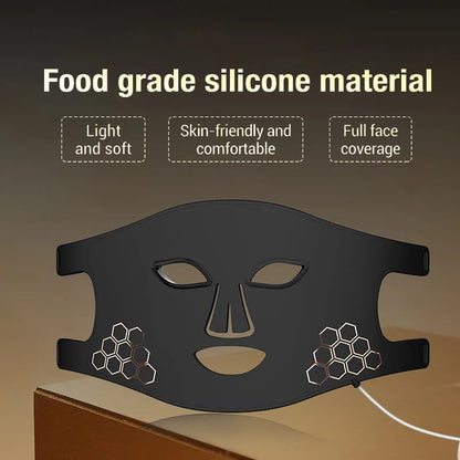 Revitalize Your Skin: LED Hydrating Facial Mask for Acne Scars, Wrinkles & Stress Relief