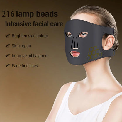 Revitalize Your Skin: LED Hydrating Facial Mask for Acne Scars, Wrinkles & Stress Relief