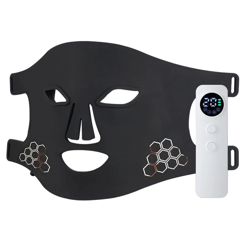 Revitalize Your Skin: LED Hydrating Facial Mask for Acne Scars, Wrinkles & Stress Relief