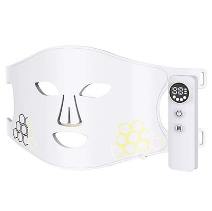 Dermalux: LED Hydrating Facial Mask for Acne Scars, Wrinkles &amp; Stress Relief